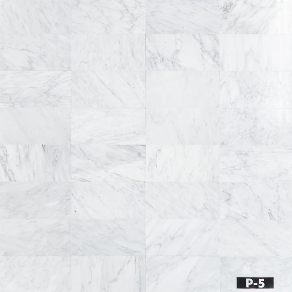 Pearl White 6" x 12" Polished