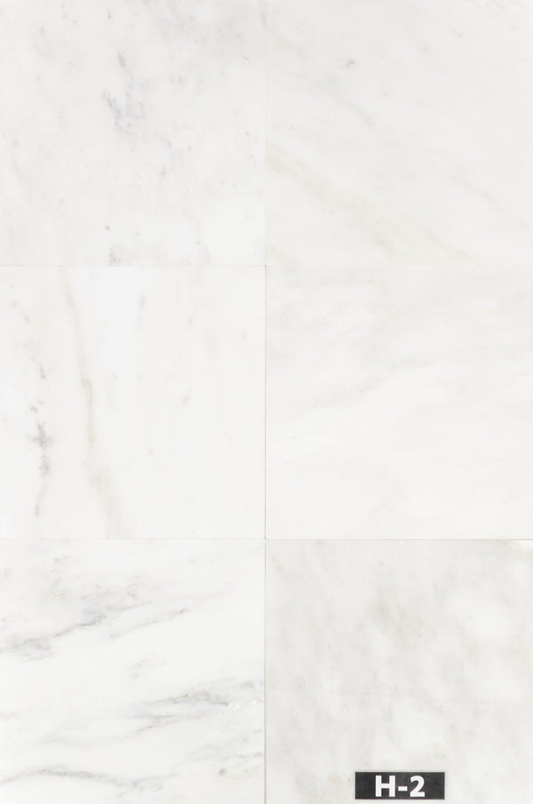 Pearl White 18" x 18" Honed