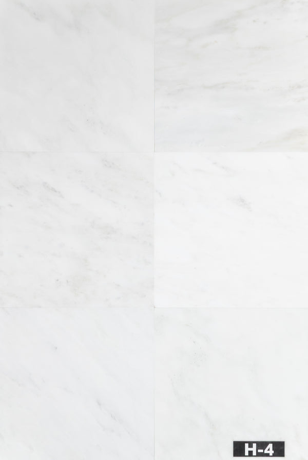 Pearl White 18" x 18" Honed