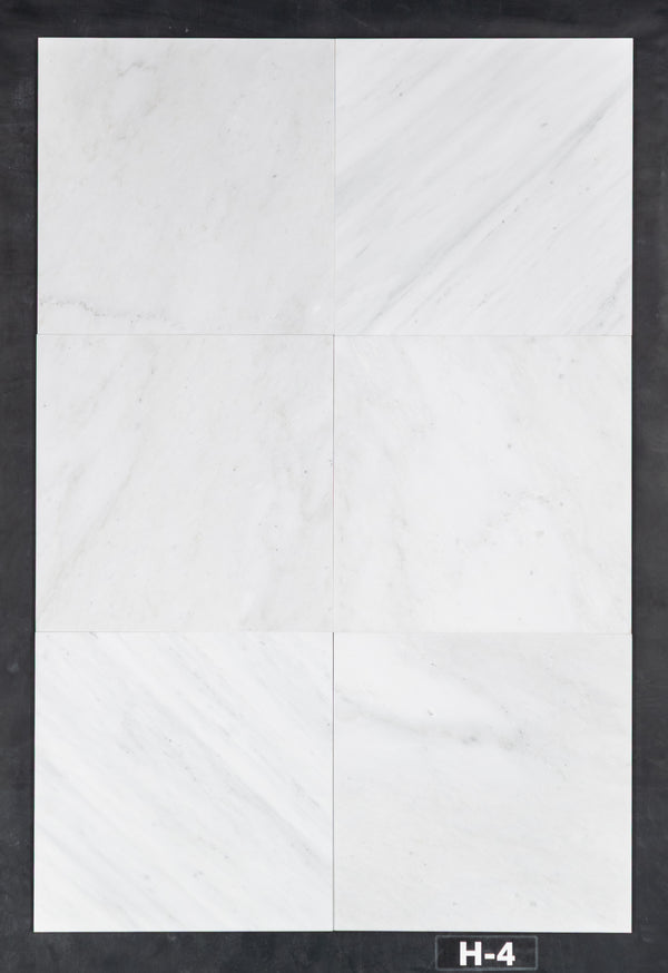 Pearl White 18" x 18" Honed