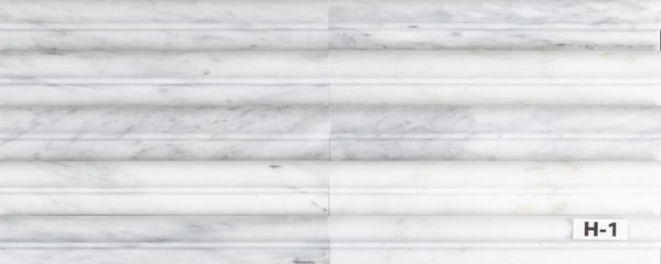 Pearl White Ogee Molding Honed