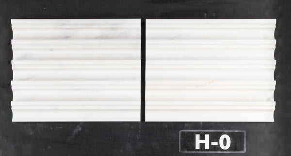 Pearl White Capital Molding Honed