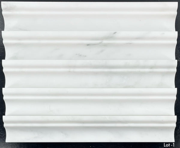 Pearl White Capital Molding Honed