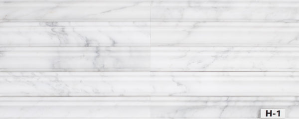Pearl White Capital Molding Honed