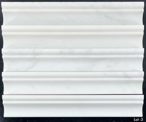 Pearl White Capital Molding Honed