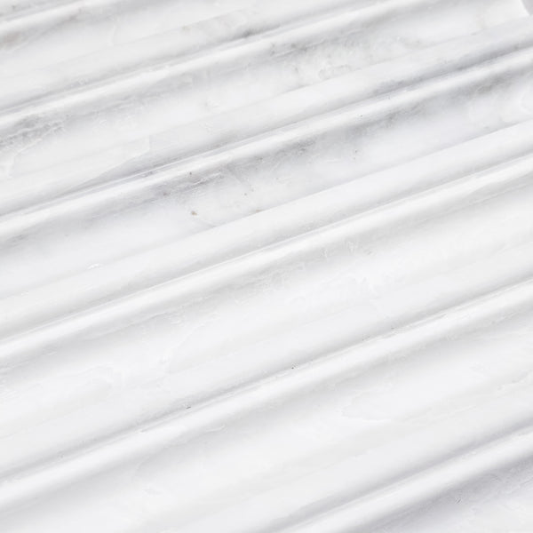 Pearl White Capital Molding Honed