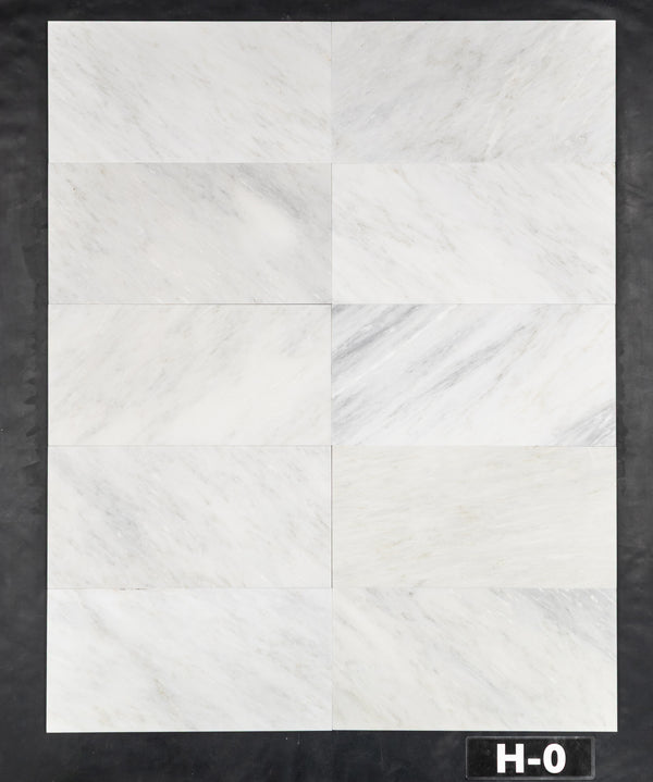 Pearl White 12" x 24" Honed