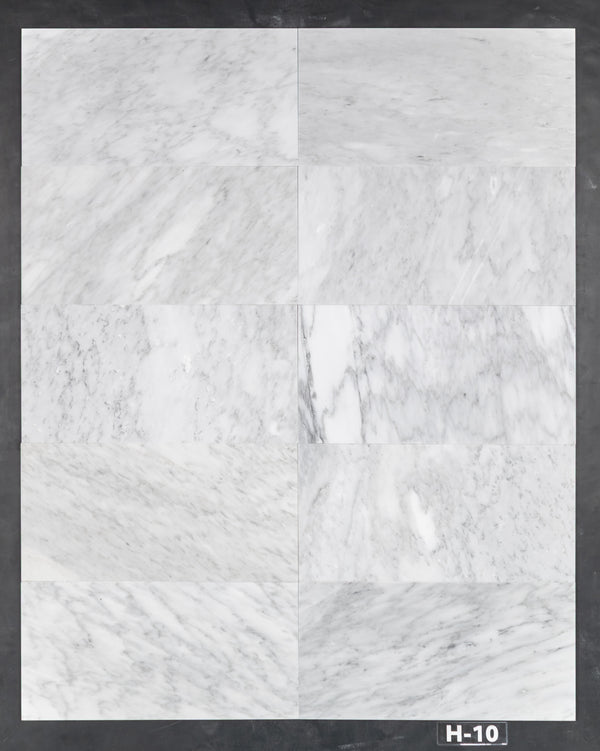 Pearl White 12" x 24" Honed