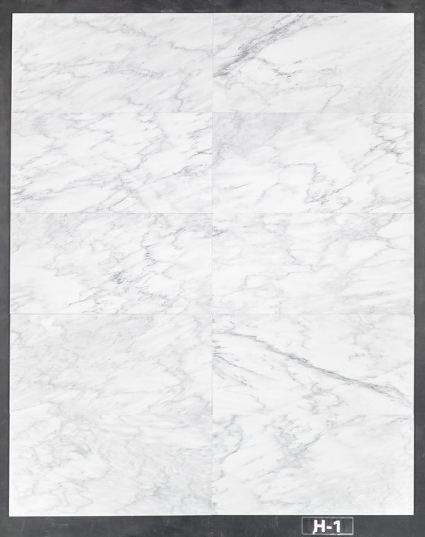 Pearl White 12" x 24" Honed - Elon Tile & Stone
