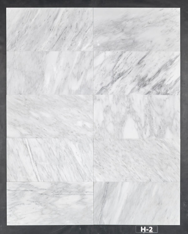 Pearl White 12" x 24" Honed