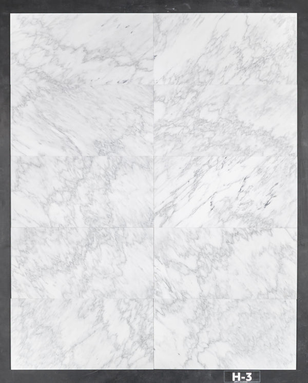 Pearl White 12" x 24" Honed