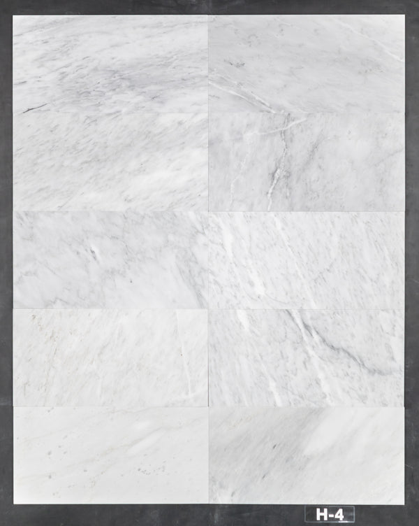 Pearl White 12" x 24" Honed