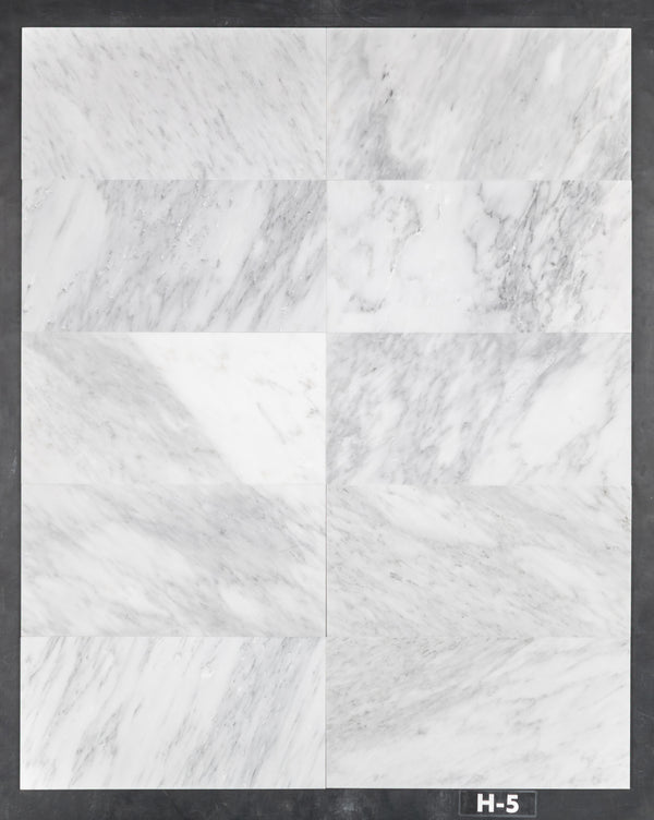 Pearl White 12" x 24" Honed