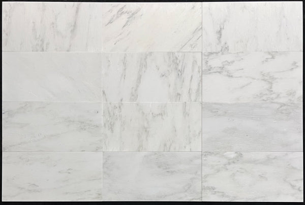 Blanco perla 12" x 24" Pulido