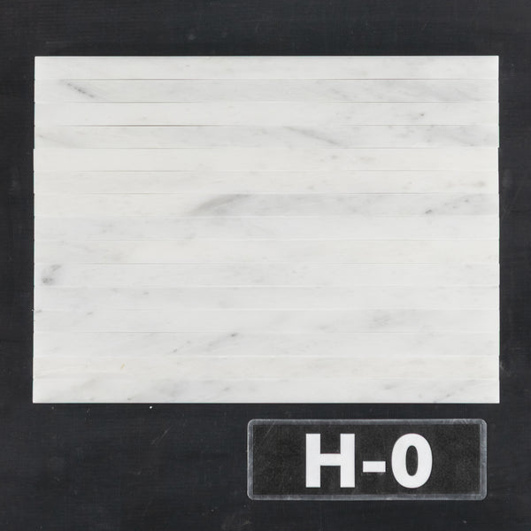 Pearl White Flat Liner Molding Honed