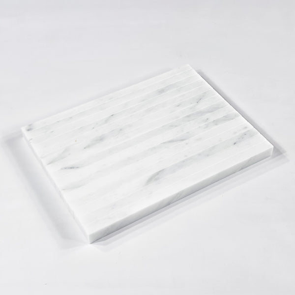 Pearl White Flat Liner Molding Honed