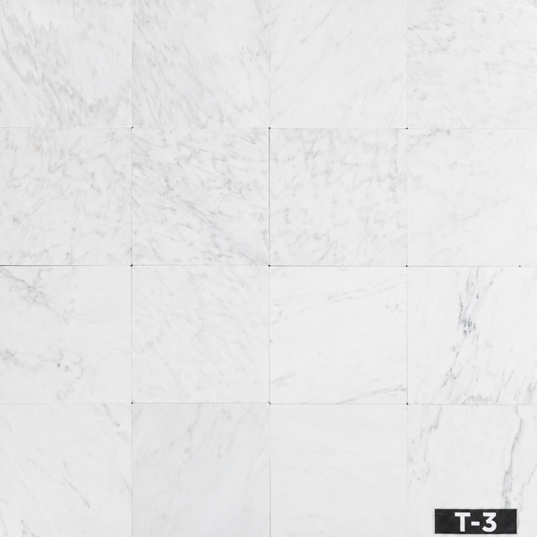 Pearl White 10" x 10" Soft Tumbled