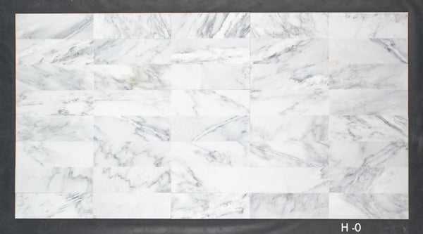 Pearl White 4" x 12" Honed