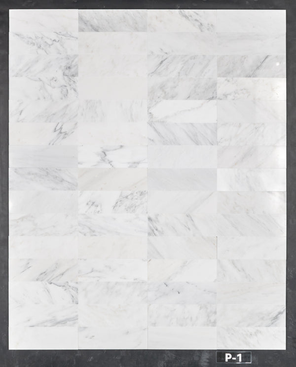 Pearl White 4" x 12" Polished - Elon Tile & Stone