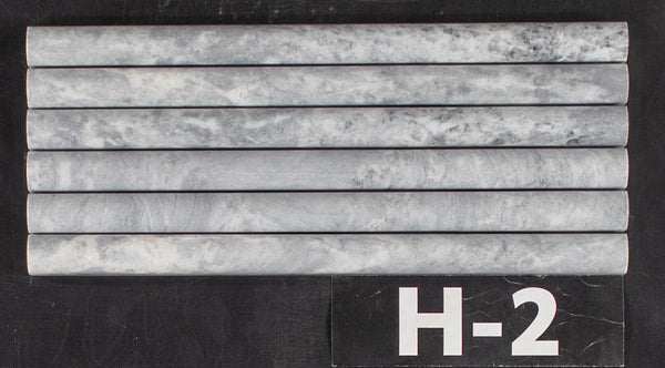Pacific Gray Pencil Molding Honed - Elon Tile & Stone