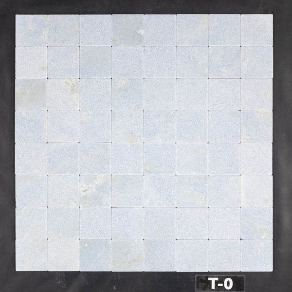 Blue Celeste 4" x 4" Soft Tumbled