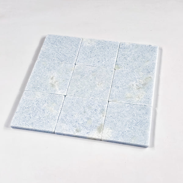 Blue Celeste 4" x 4" Soft Tumbled