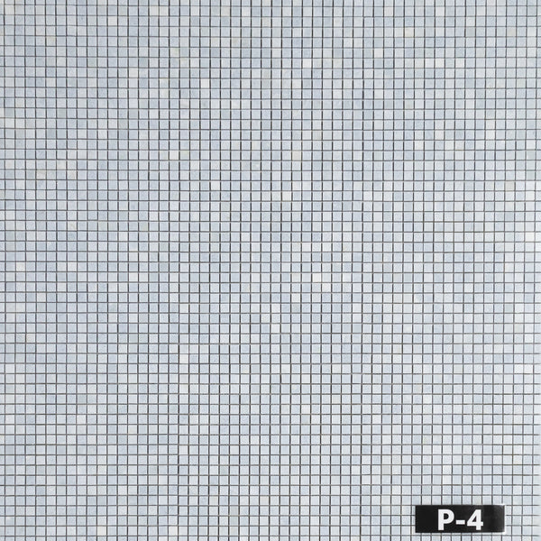 Blue Celeste 5/8" x 5/8" Square Mosaic Polished