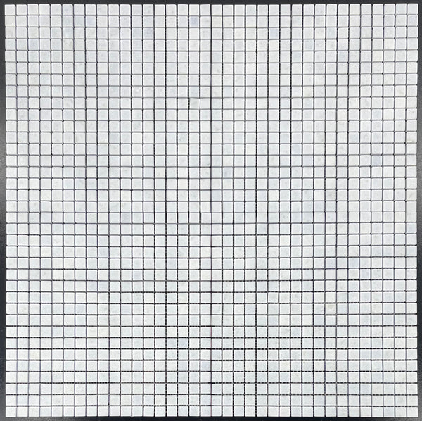 Blue Celeste 5/8" x 5/8" Square Mosaic Polished