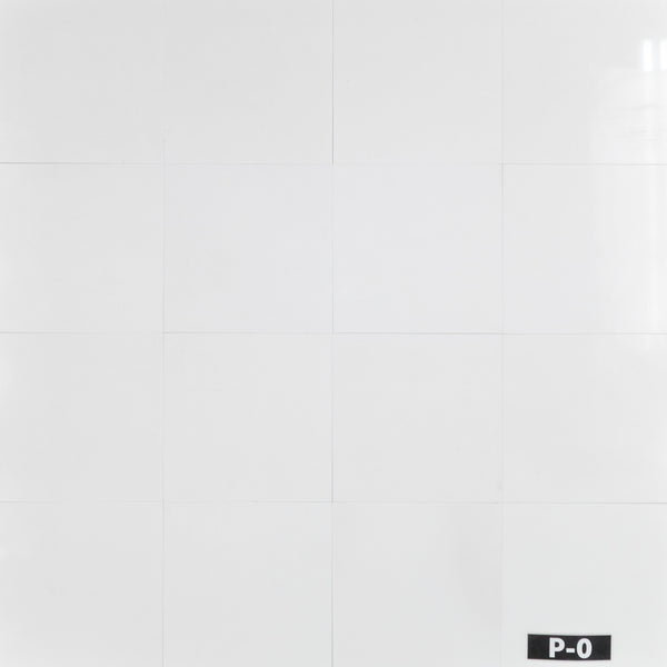 White Thassos 12" x 12" Polished