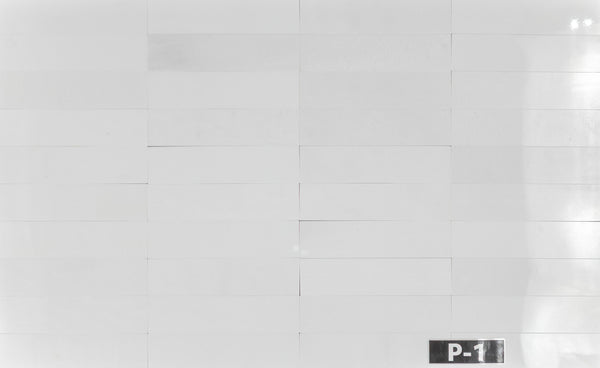 White Thassos 3" x 12" Polished