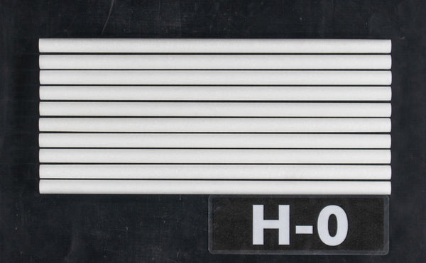 White Thassos Petite Pencil Molding Honed