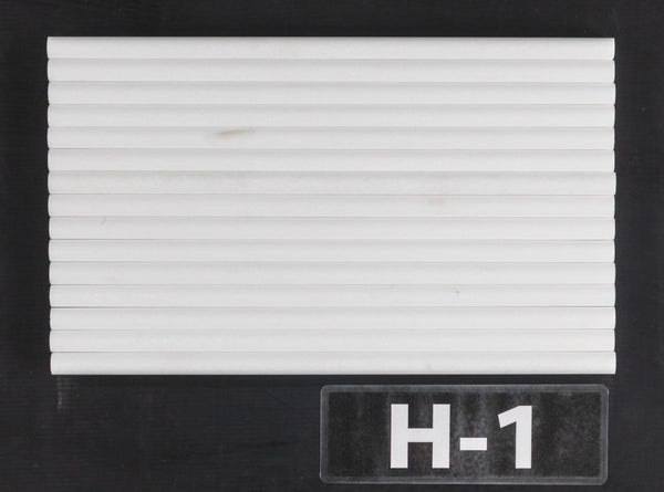 White Thassos Petite Pencil Molding Honed