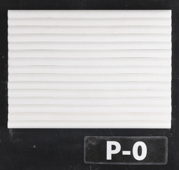 White Thassos Petite Pencil Molding Polished - Elon Tile & Stone