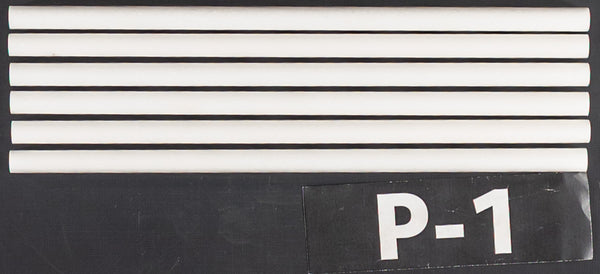 White Thassos Petite Pencil Molding Polished