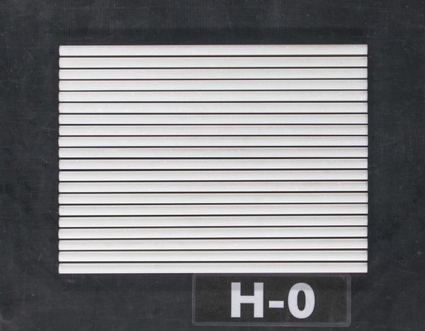White Thassos Micro Pencil Molding Honed