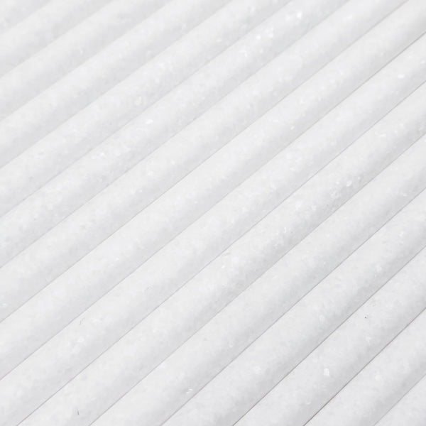 White Thassos Micro Pencil Molding Honed