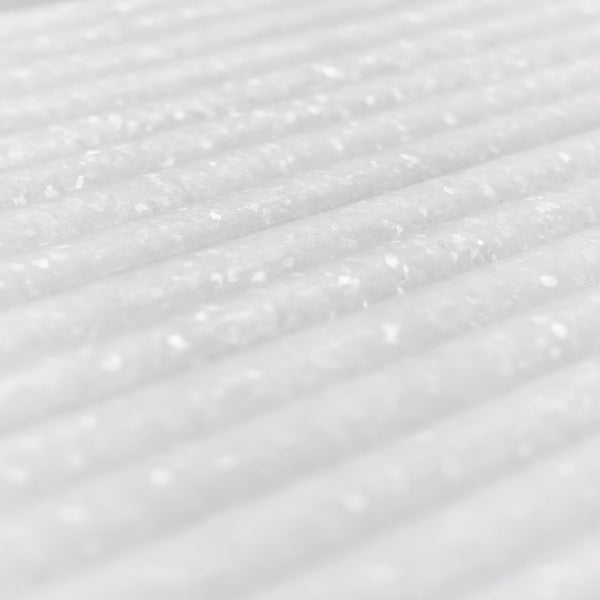 White Thassos Micro Pencil Molding Honed