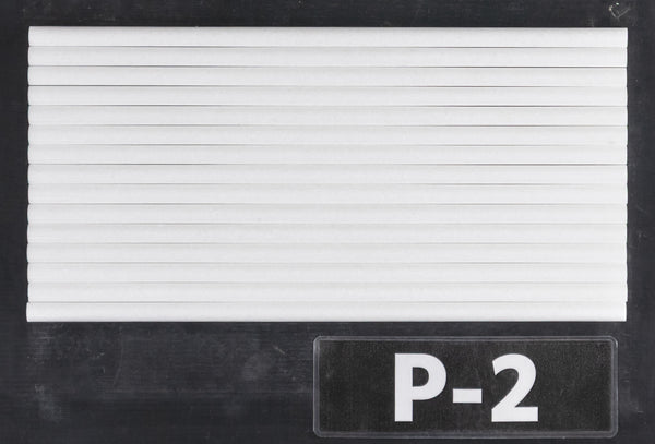 White Thassos Micro Pencil Molding Polished - Elon Tile & Stone