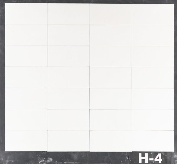 White Thassos 3" x 6" Honed