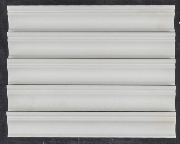 White Thassos Capital Molding Honed