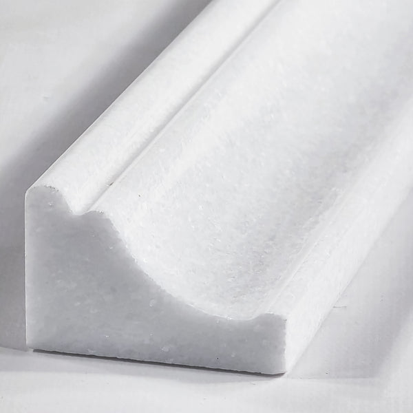 White Thassos Capital Molding Polished