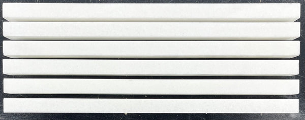 White Thassos Flat Liner Molding Polished