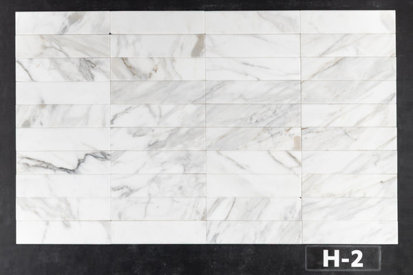 Calacatta Gold 2" x 8" Pulido