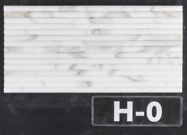 Calacatta Gold Micro Pencil Molding Honed - Elon Tile & Stone