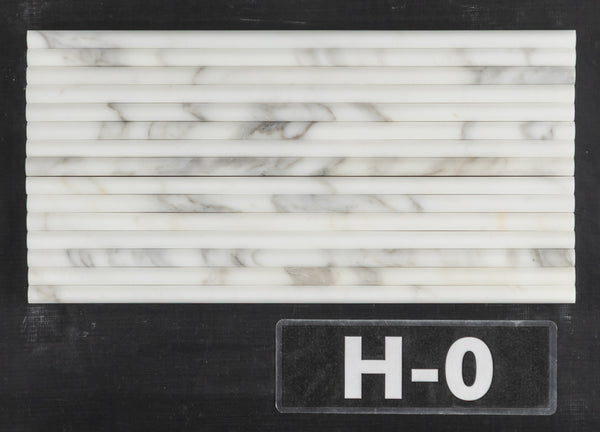 Calacatta Gold Micro Pencil Molding Honed