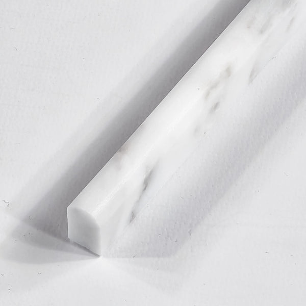 Calacatta Gold Micro Pencil Molding Honed