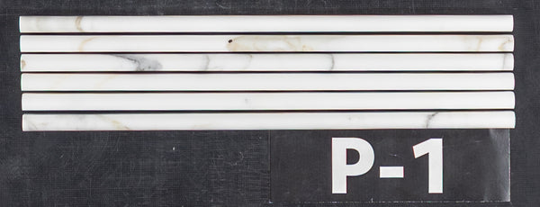 Calacatta Gold Micro Pencil Molding Polished