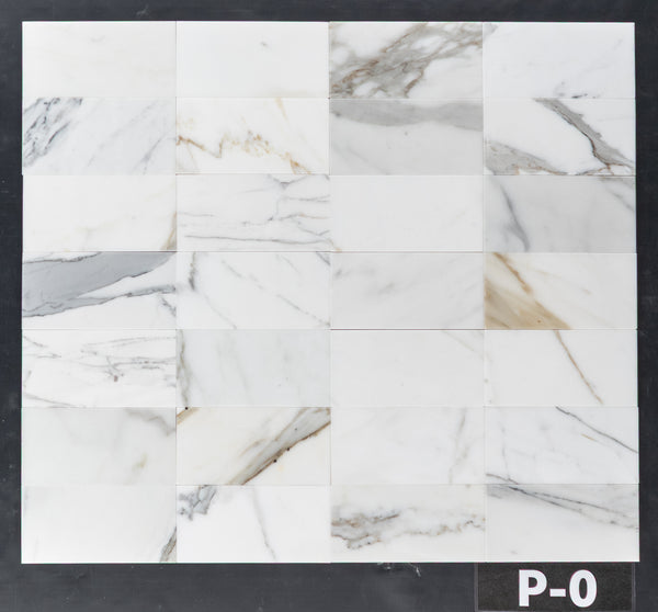 Calacatta Oro 3" x 6" Pulido