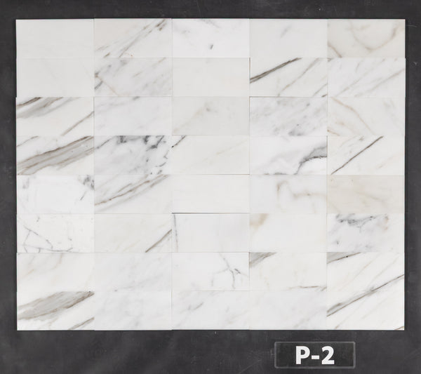 Calacatta Gold 3" x 6" Polished - Elon Tile & Stone