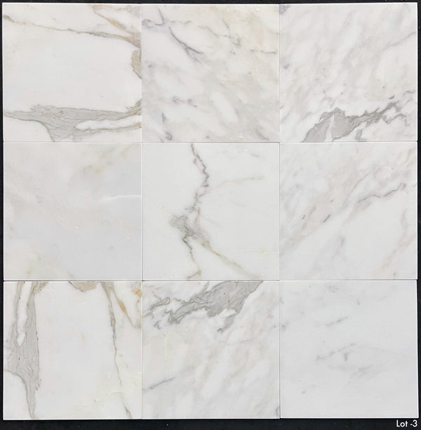 Calacatta Gold 12" x 12" Honed